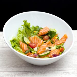 Salade saumon avocat